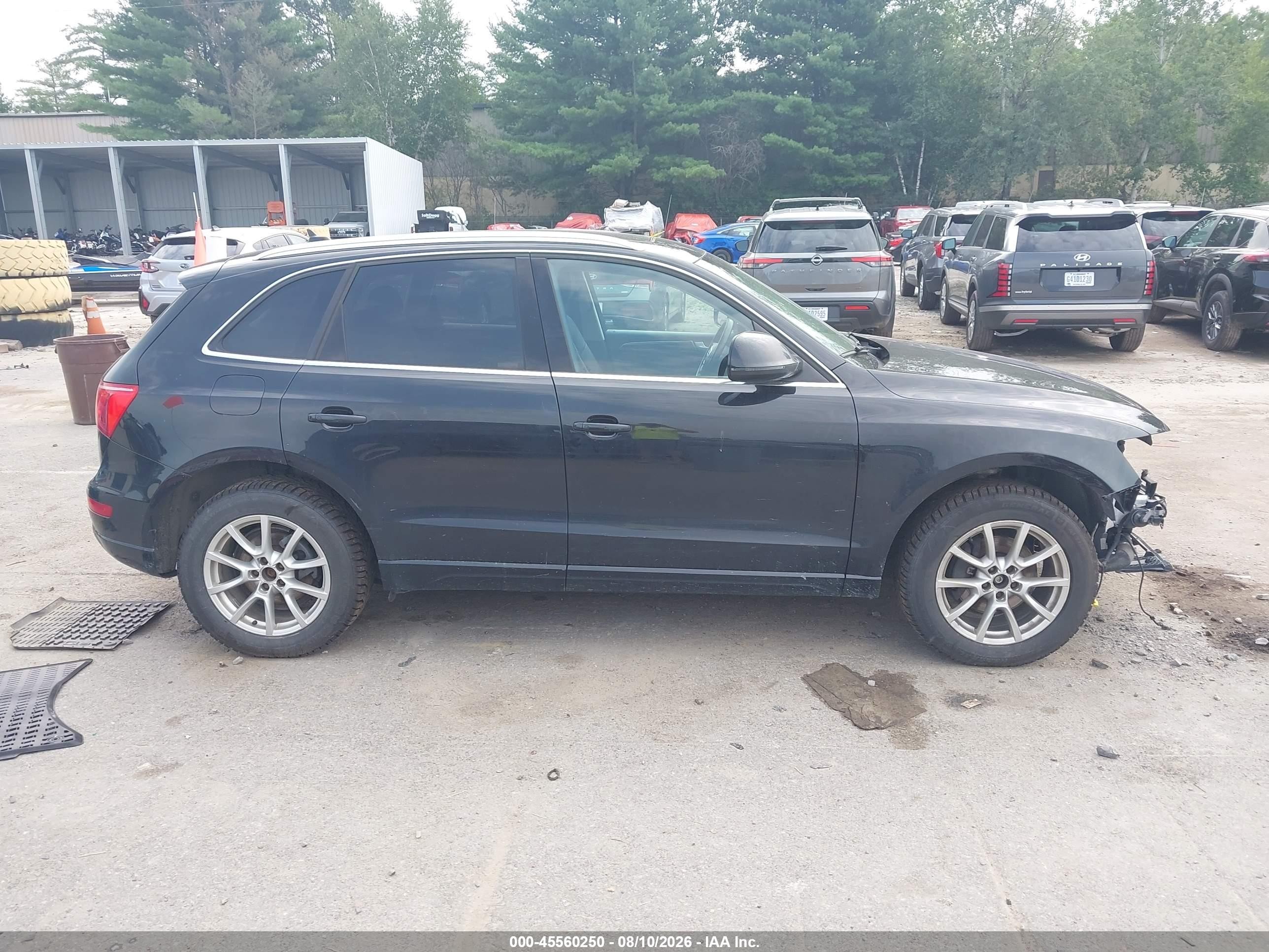 2012 Audi Q5 2.0t Premium Black vin: WA1LFAFP4CA048339