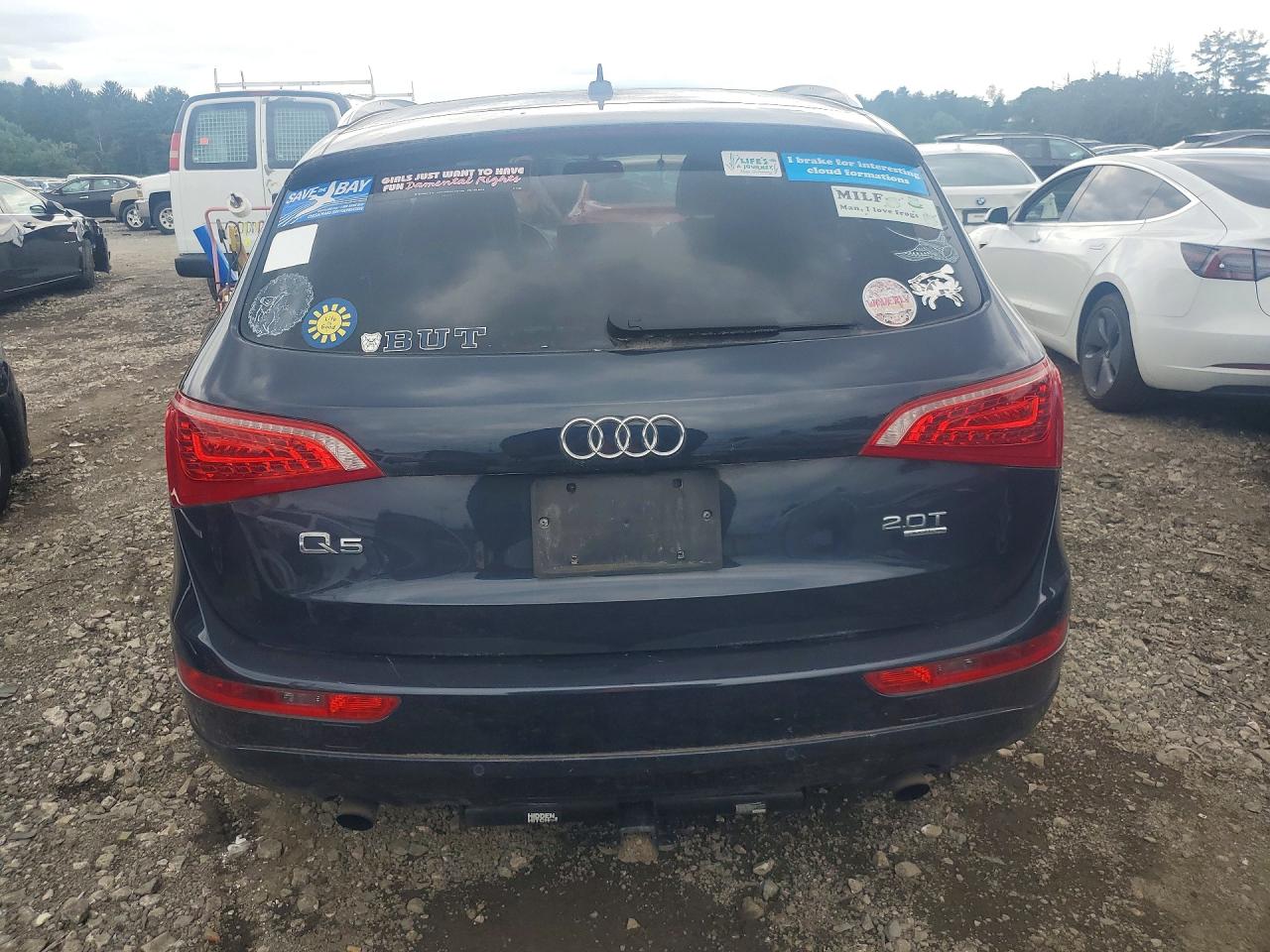 2012 Audi Q5 Premium Plus Blue vin: WA1LFAFP4CA091353