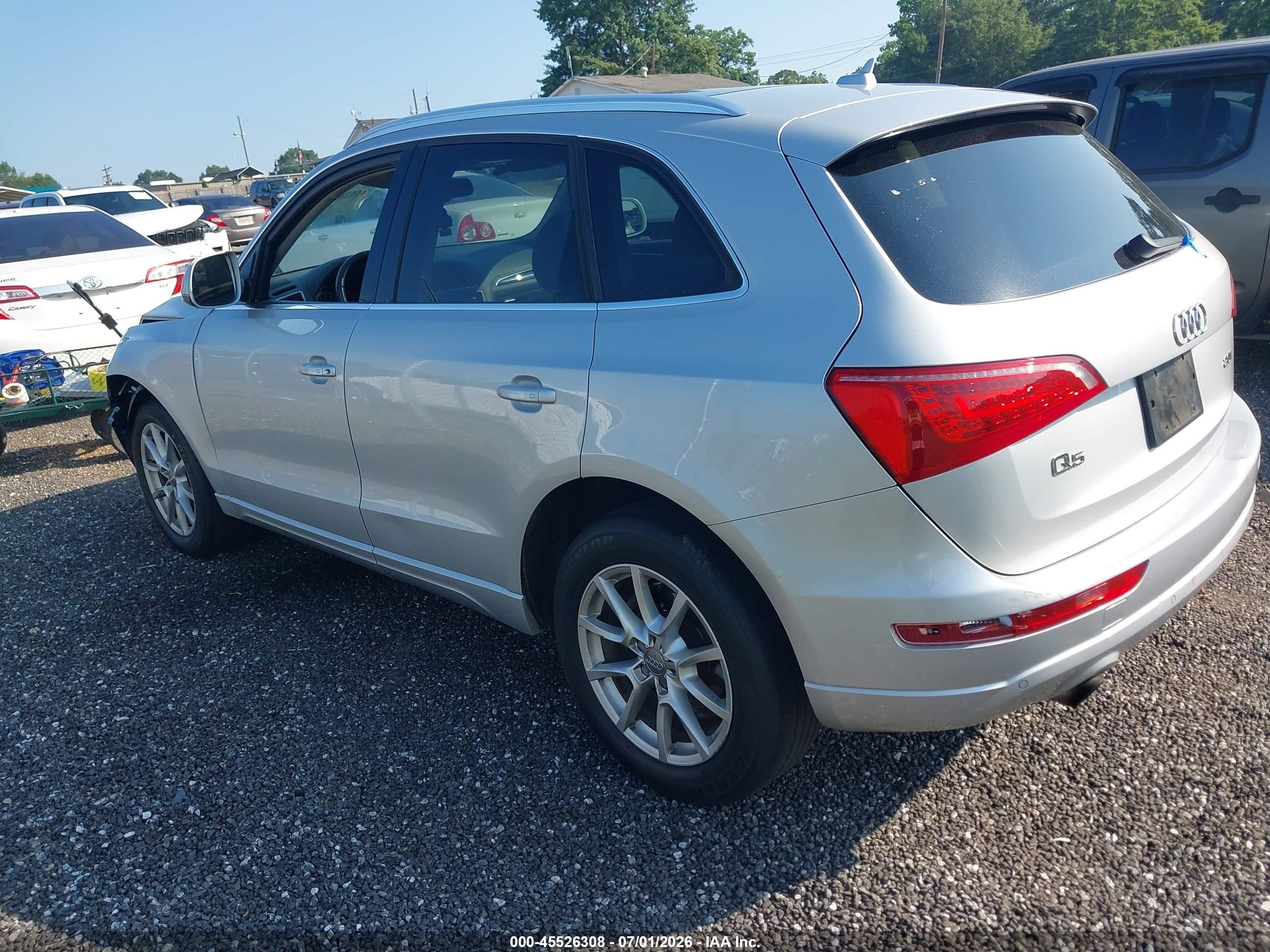 2012 Audi Q5 2.0t Premium Gray vin: WA1LFAFP4CA129616