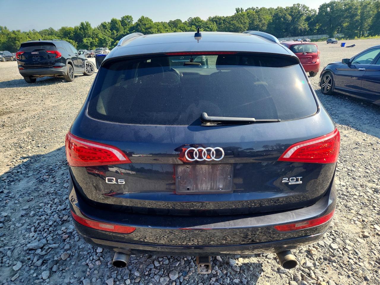 2012 Audi Q5 Premium Plus Blue vin: WA1LFAFP4CA136100