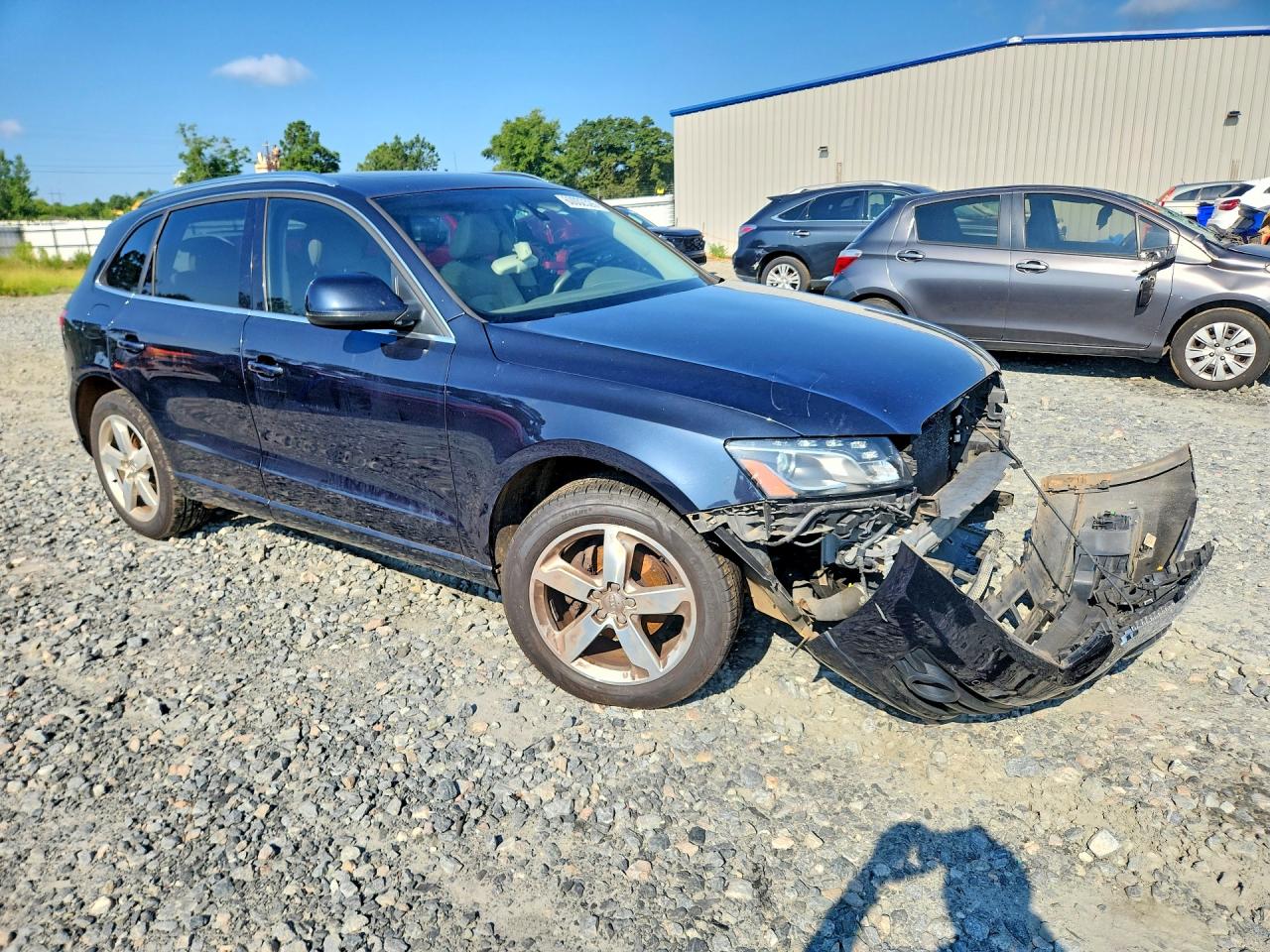 2012 Audi Q5 Premium Plus Blue vin: WA1LFAFP4CA136100
