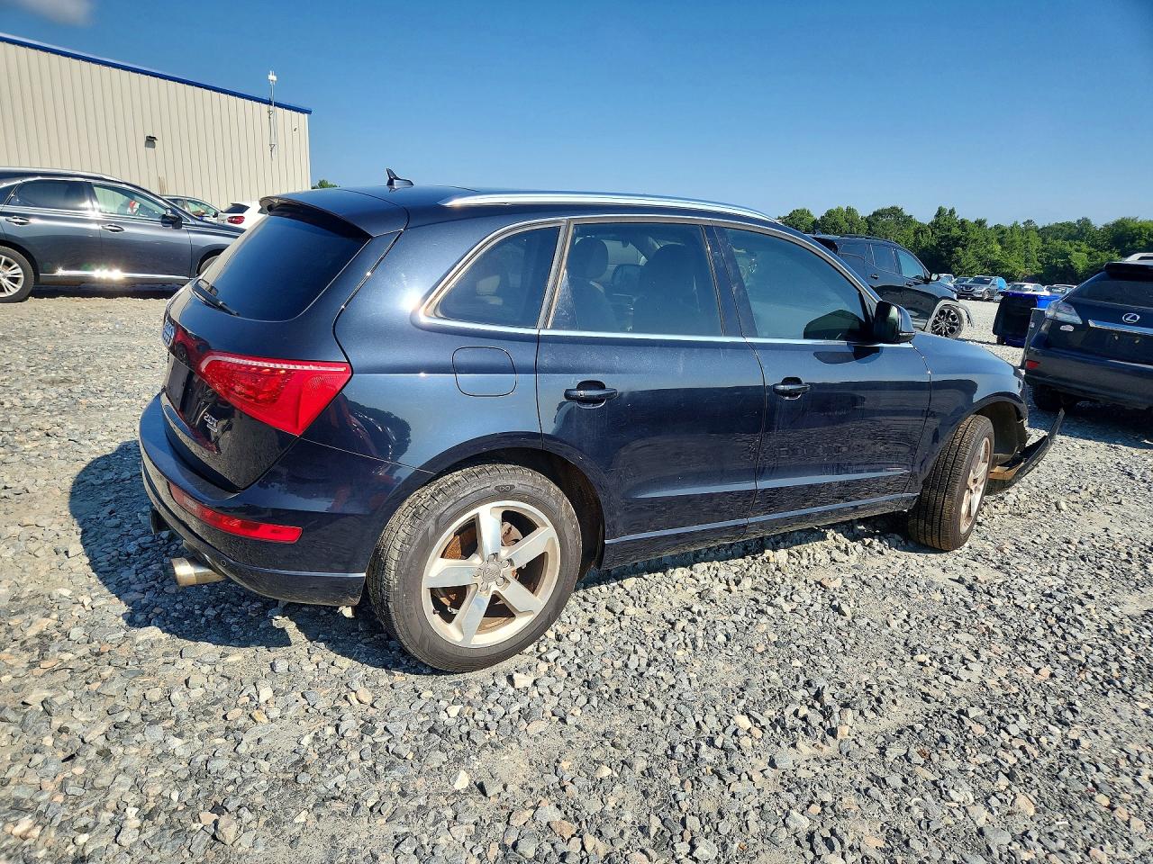 2012 Audi Q5 Premium Plus Blue vin: WA1LFAFP4CA136100