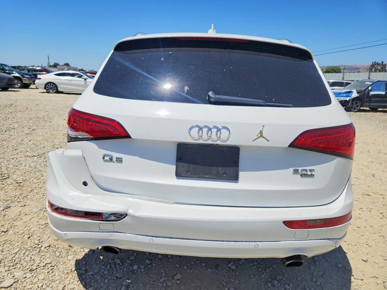 2013 Audi Q5 Premium Plus White vin: WA1LFAFP4DA007467