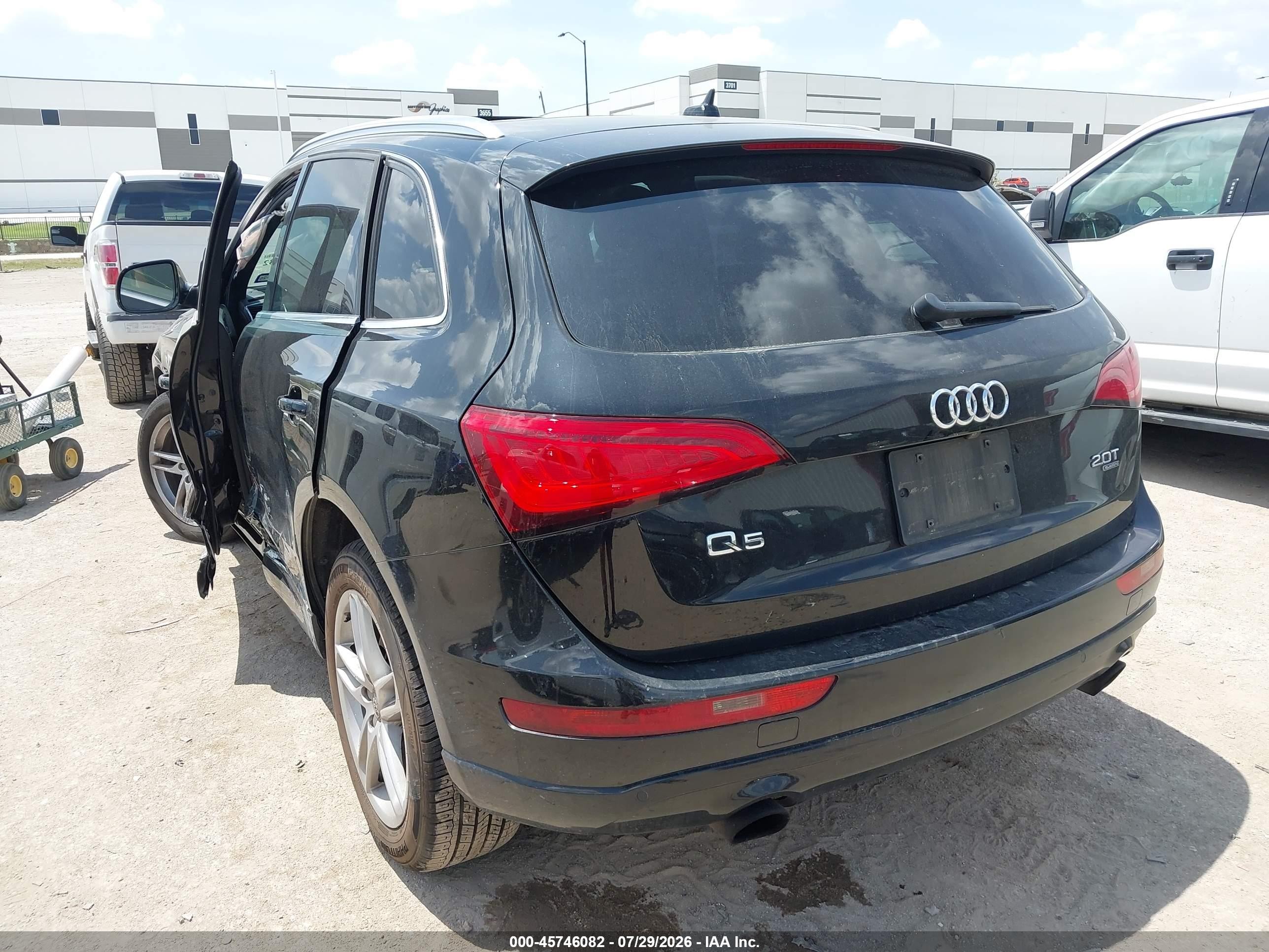 2013 Audi Q5 2.0t Premium Black vin: WA1LFAFP4DA028321