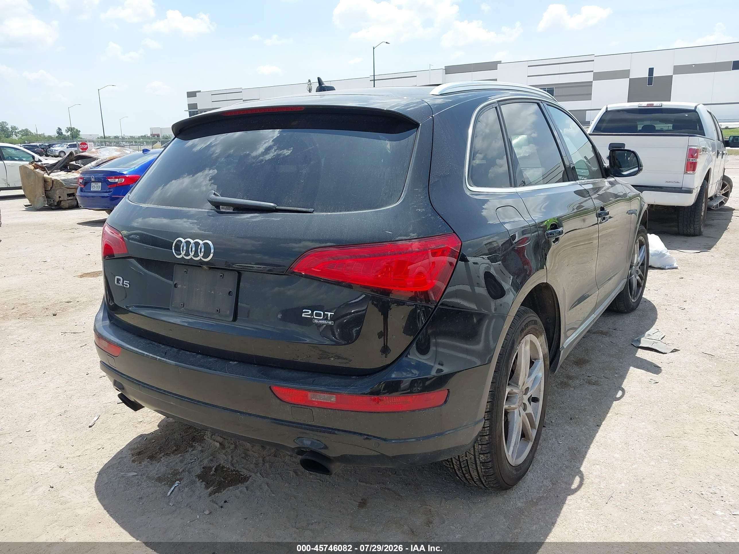 2013 Audi Q5 2.0t Premium Black vin: WA1LFAFP4DA028321