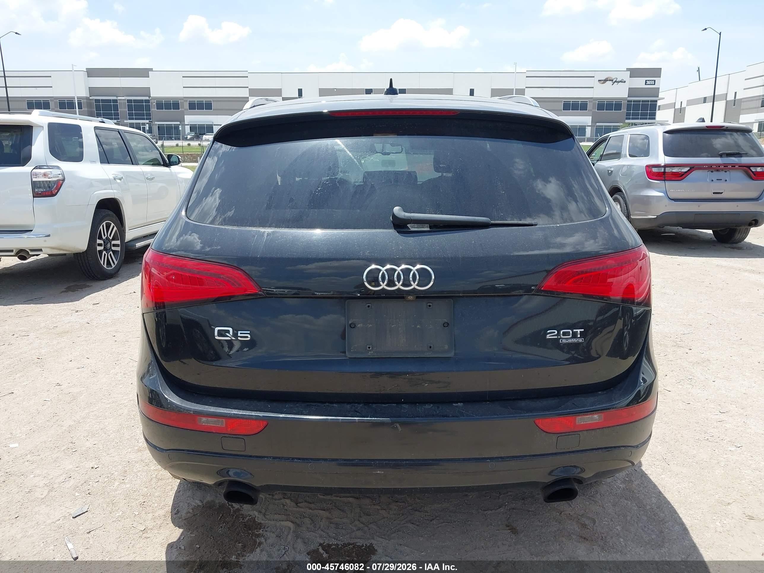 2013 Audi Q5 2.0t Premium Black vin: WA1LFAFP4DA028321