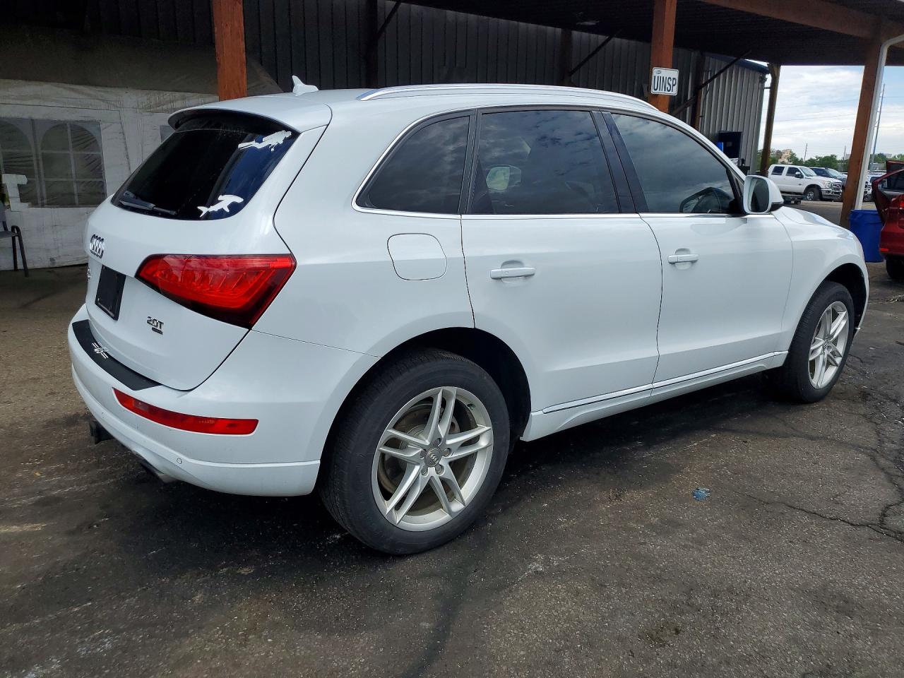 2013 Audi Q5 Premium Plus White vin: WA1LFAFP4DA028433