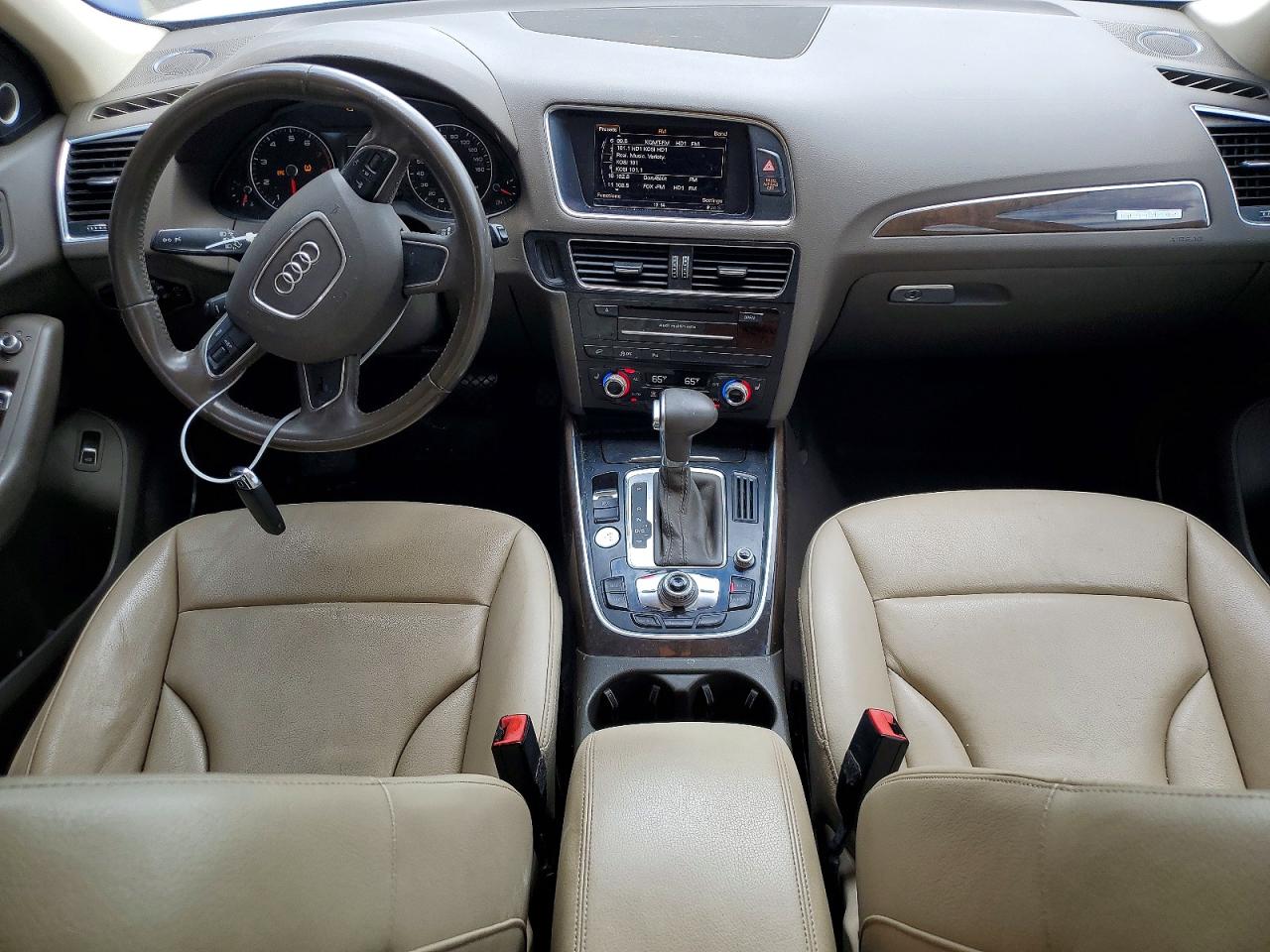 2013 Audi Q5 Premium Plus White vin: WA1LFAFP4DA028433