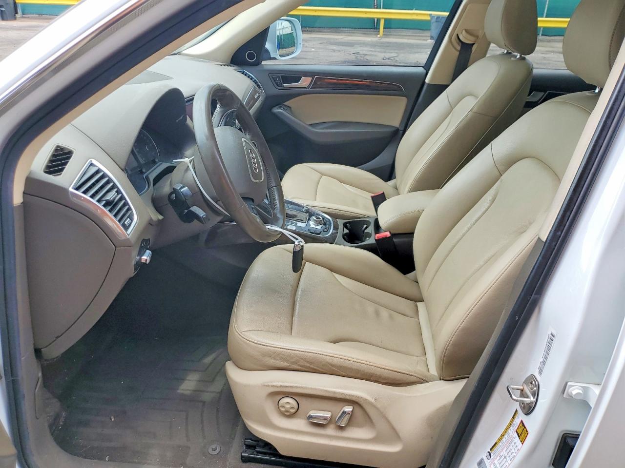 2013 Audi Q5 Premium Plus White vin: WA1LFAFP4DA028433