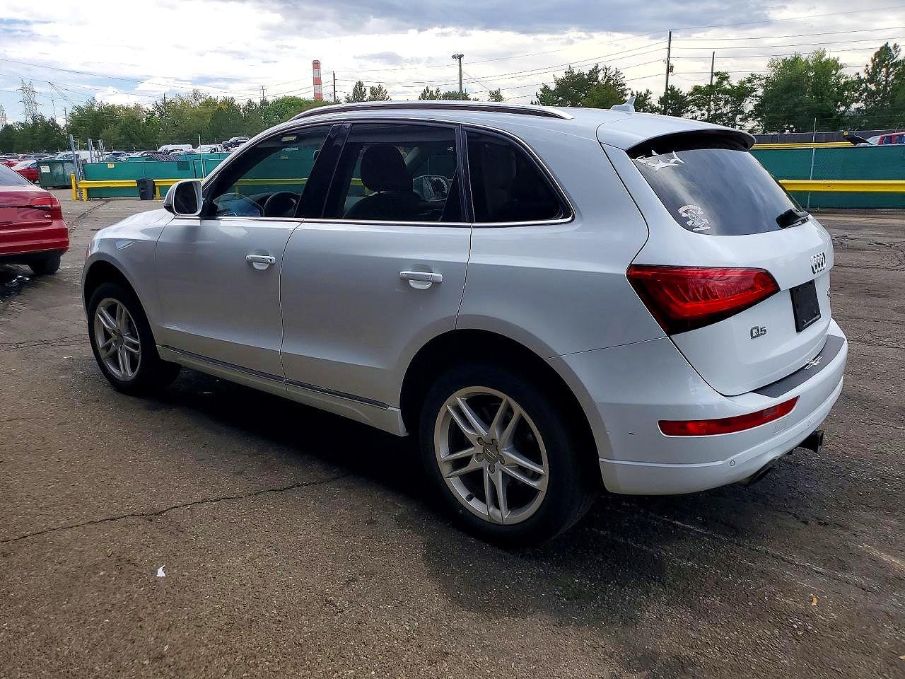 2013 Audi Q5 Premium Plus White vin: WA1LFAFP4DA028433