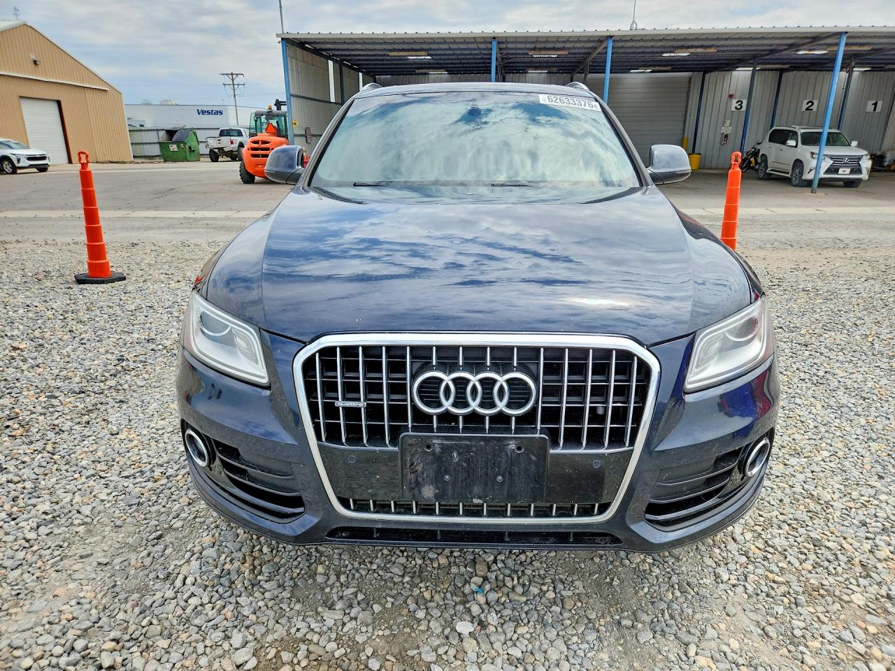 2013 Audi Q5 Premium Plus Blue vin: WA1LFAFP4DA082623