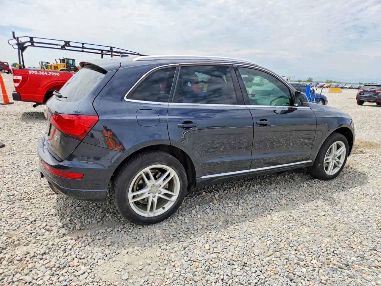 2013 Audi Q5 Premium Plus Blue vin: WA1LFAFP4DA082623