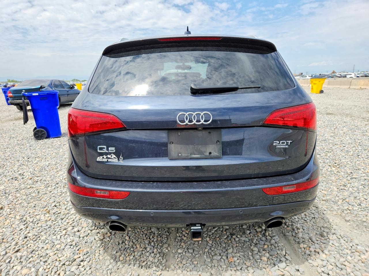 2013 Audi Q5 Premium Plus Blue vin: WA1LFAFP4DA082623