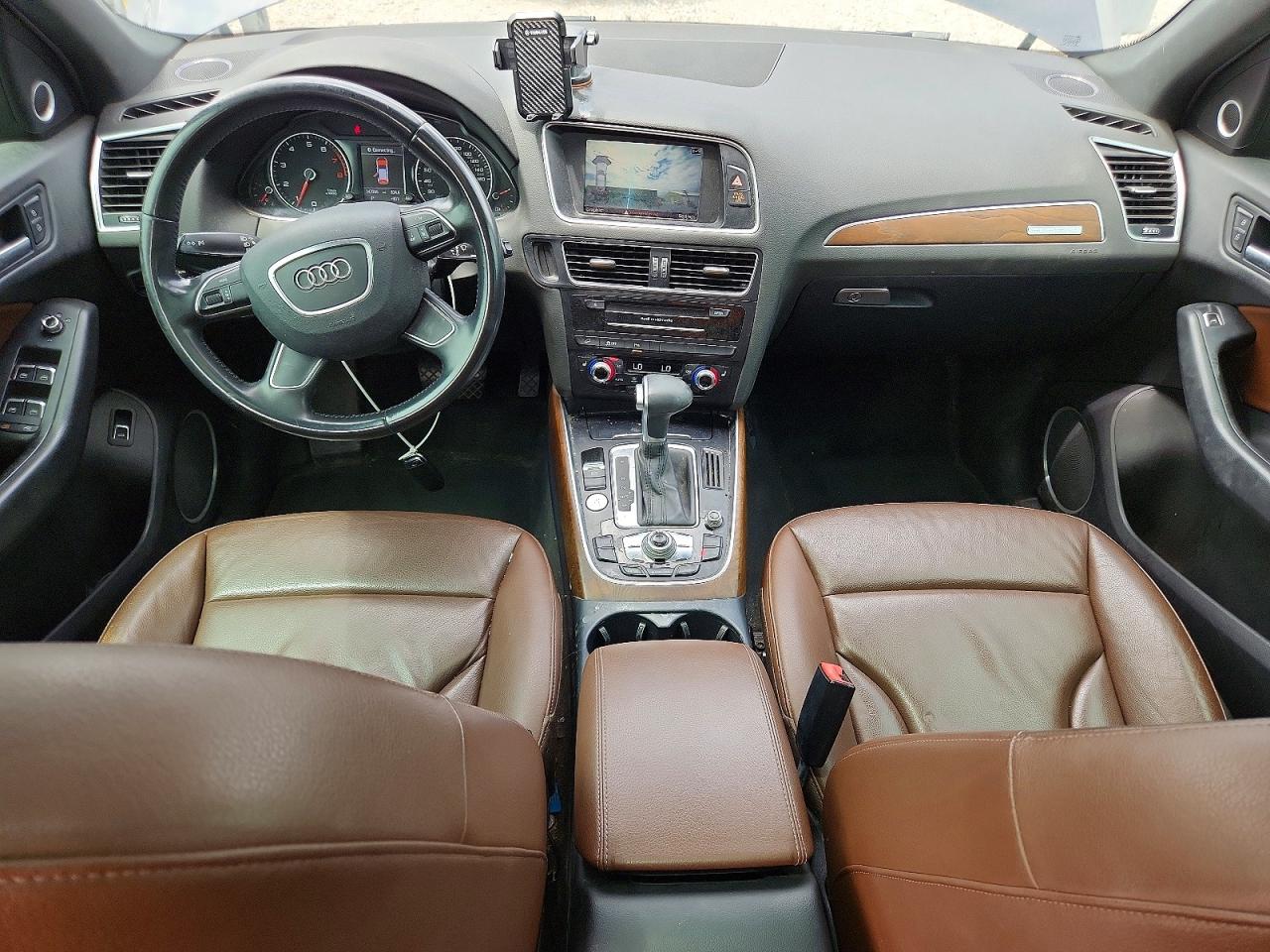 2013 Audi Q5 Premium Plus Blue vin: WA1LFAFP4DA082623