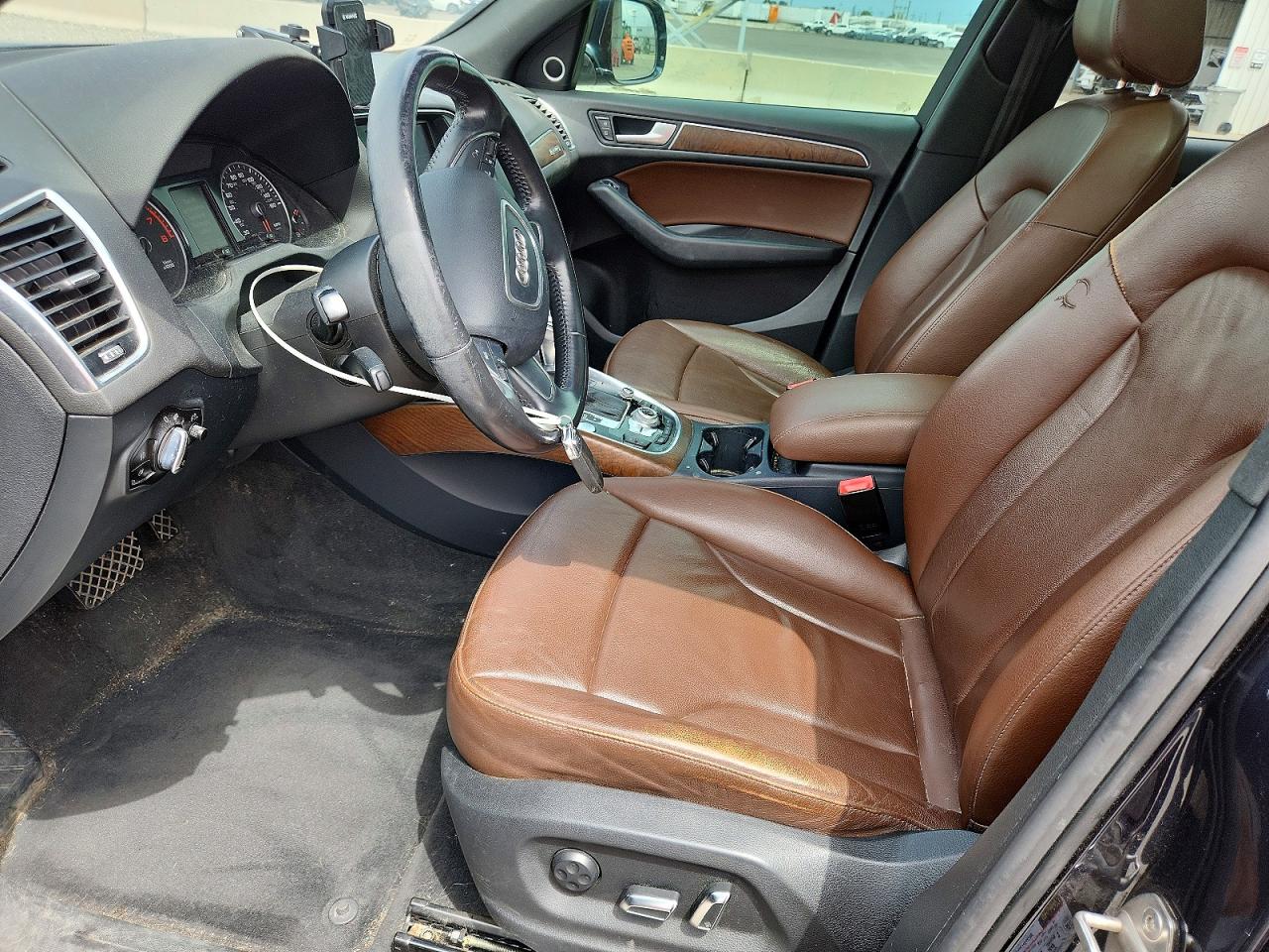 2013 Audi Q5 Premium Plus Blue vin: WA1LFAFP4DA082623
