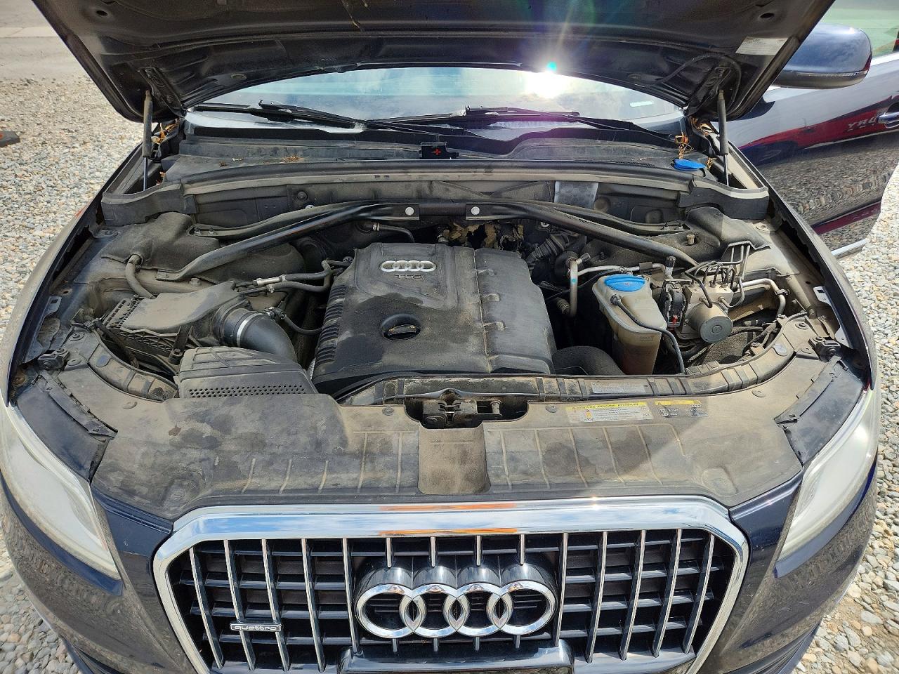 2013 Audi Q5 Premium Plus Blue vin: WA1LFAFP4DA082623