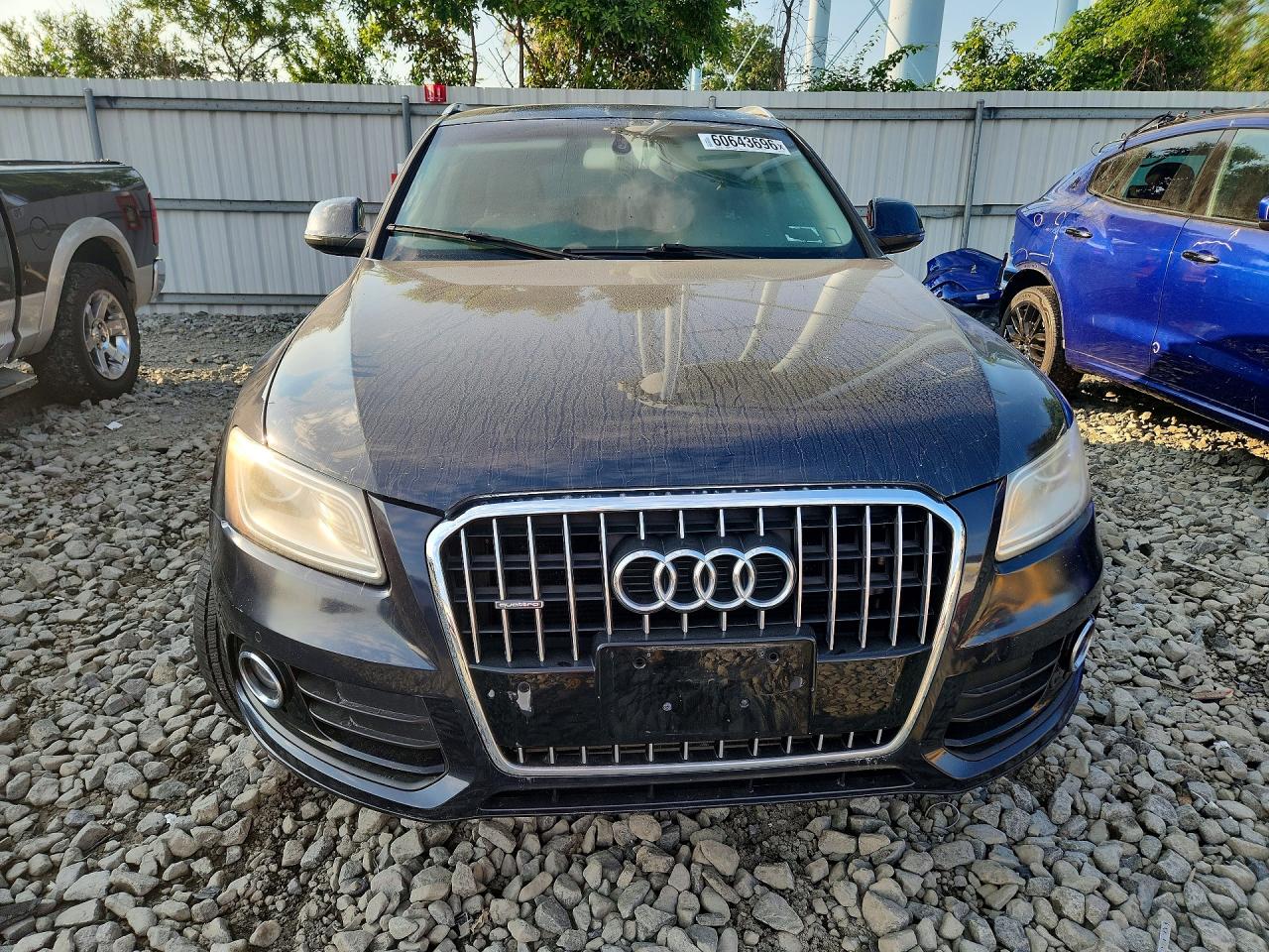 2013 Audi Q5 Premium Plus Blue vin: WA1LFAFP4DA085313
