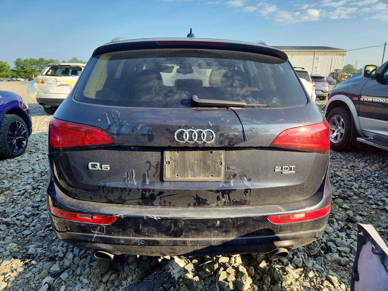 2013 Audi Q5 Premium Plus Blue vin: WA1LFAFP4DA085313