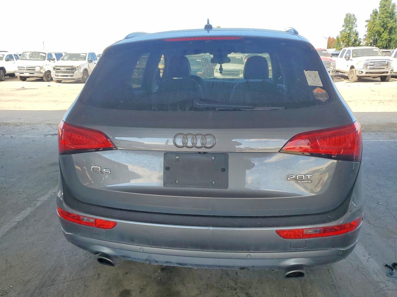 2013 Audi Q5 Premium Plus Gray vin: WA1LFAFP4DA085523