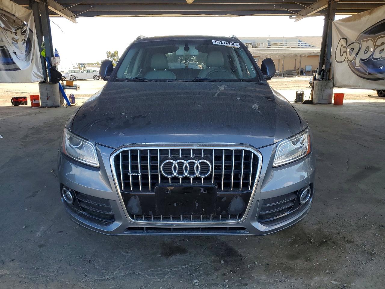 2013 Audi Q5 Premium Plus Gray vin: WA1LFAFP4DA085523