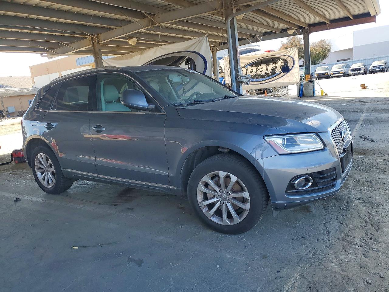 2013 Audi Q5 Premium Plus Gray vin: WA1LFAFP4DA085523