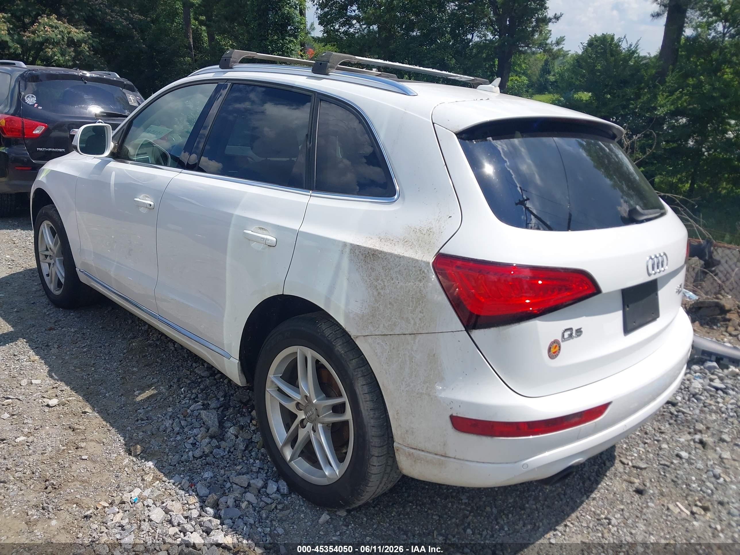 2013 Audi Q5 2.0t Premium White vin: WA1LFAFP4DA099566