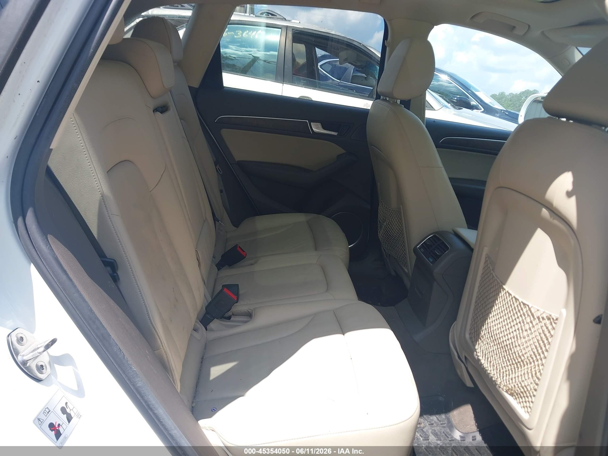 2013 Audi Q5 2.0t Premium White vin: WA1LFAFP4DA099566