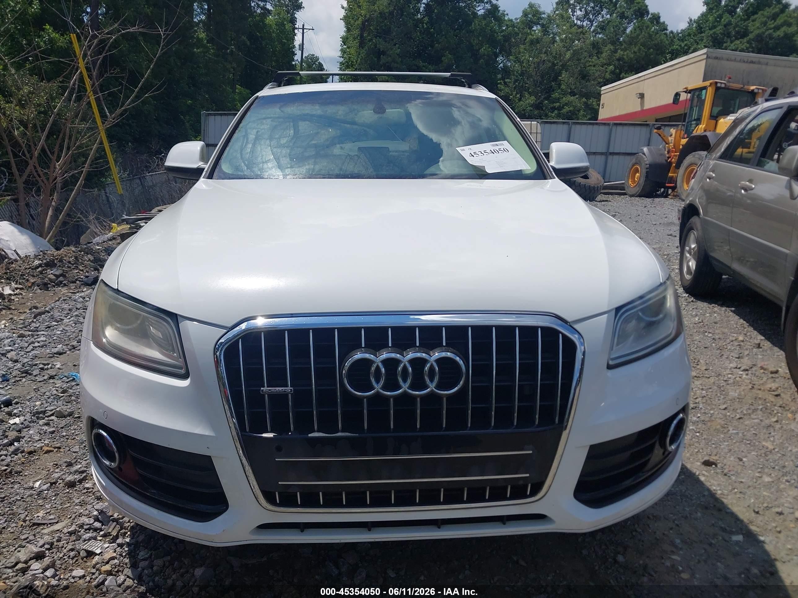 2013 Audi Q5 2.0t Premium White vin: WA1LFAFP4DA099566