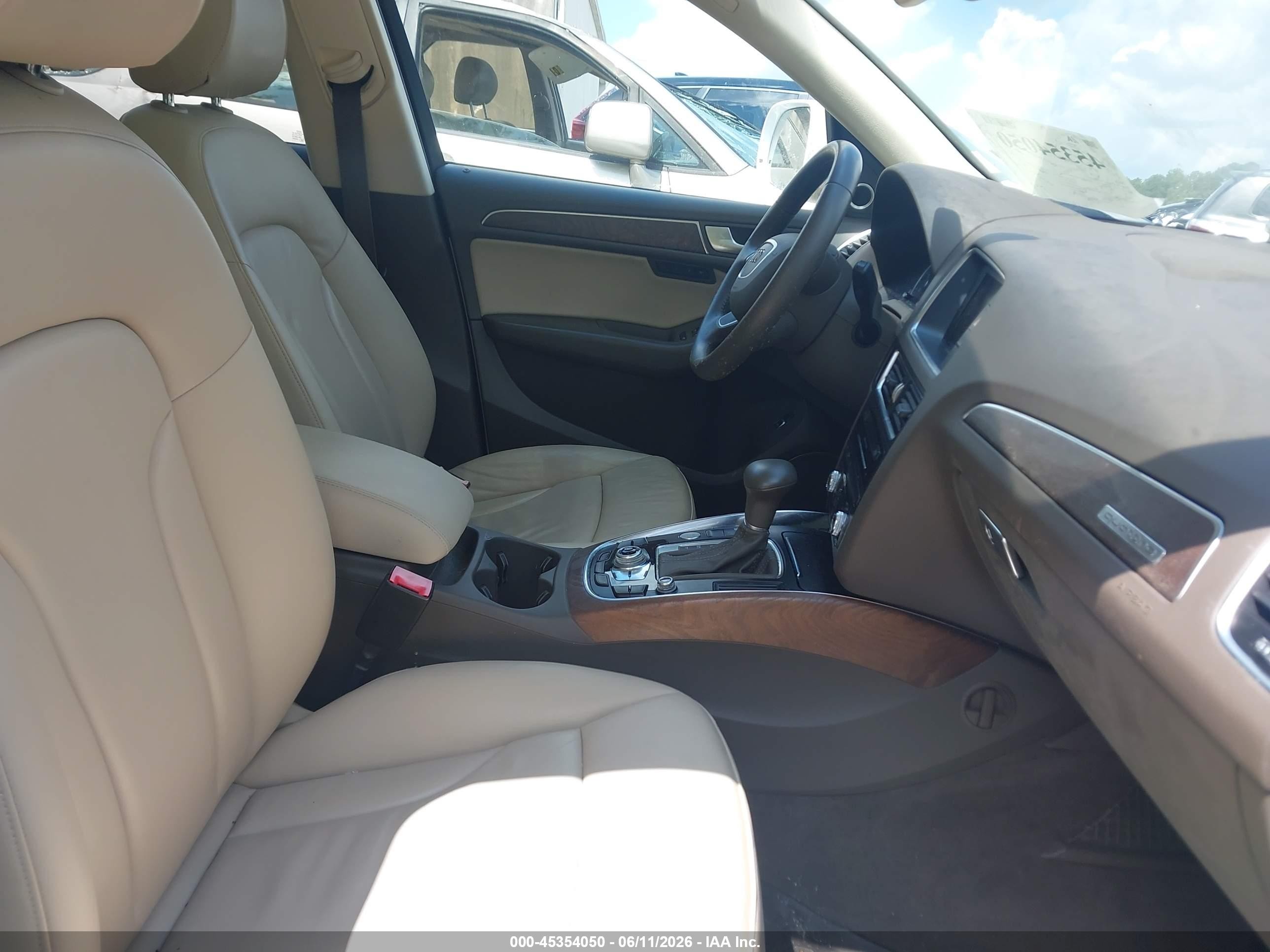 2013 Audi Q5 2.0t Premium White vin: WA1LFAFP4DA099566