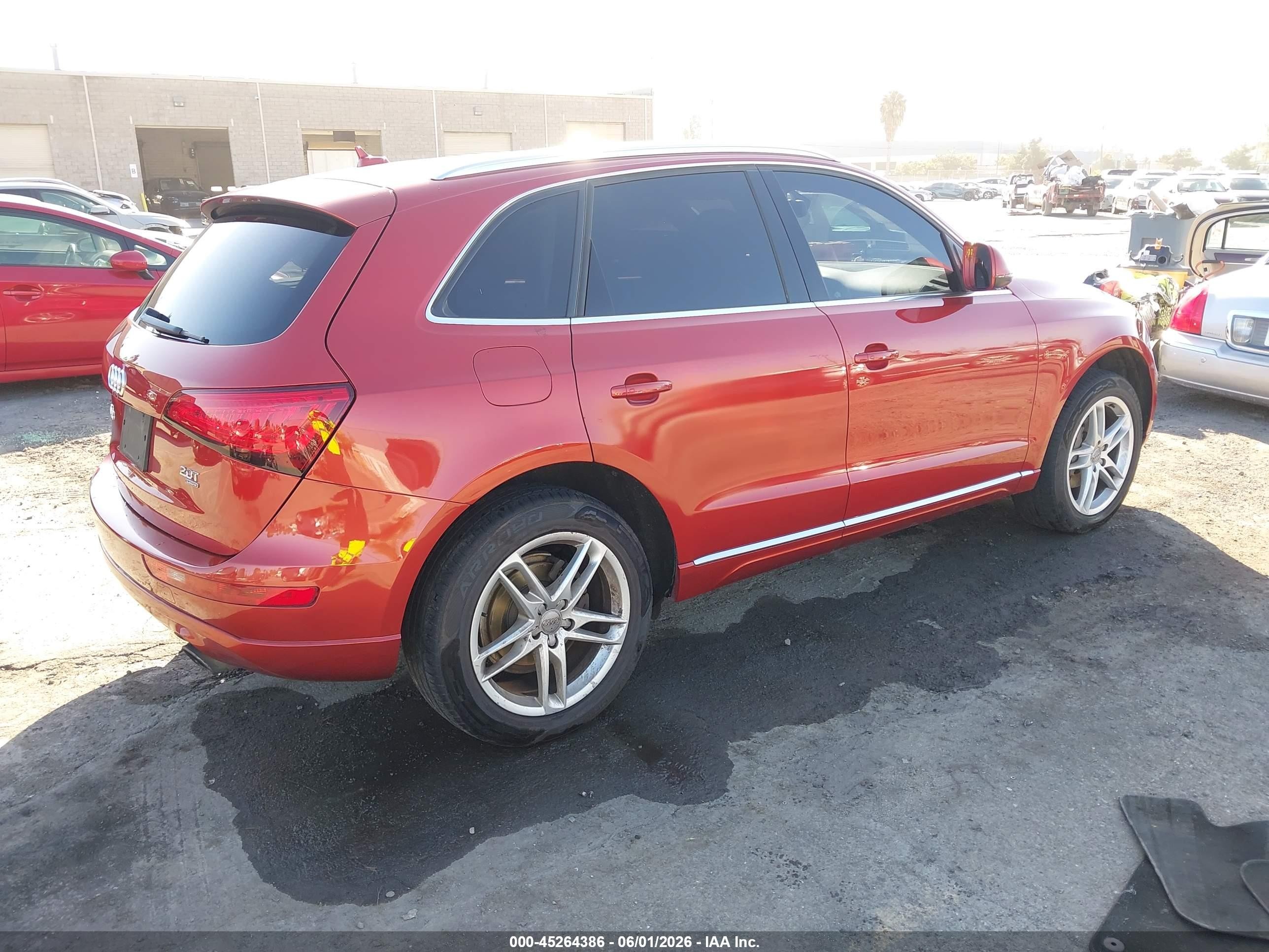 2014 Audi Q5 2.0t Premium Orange vin: WA1LFAFP4EA004957