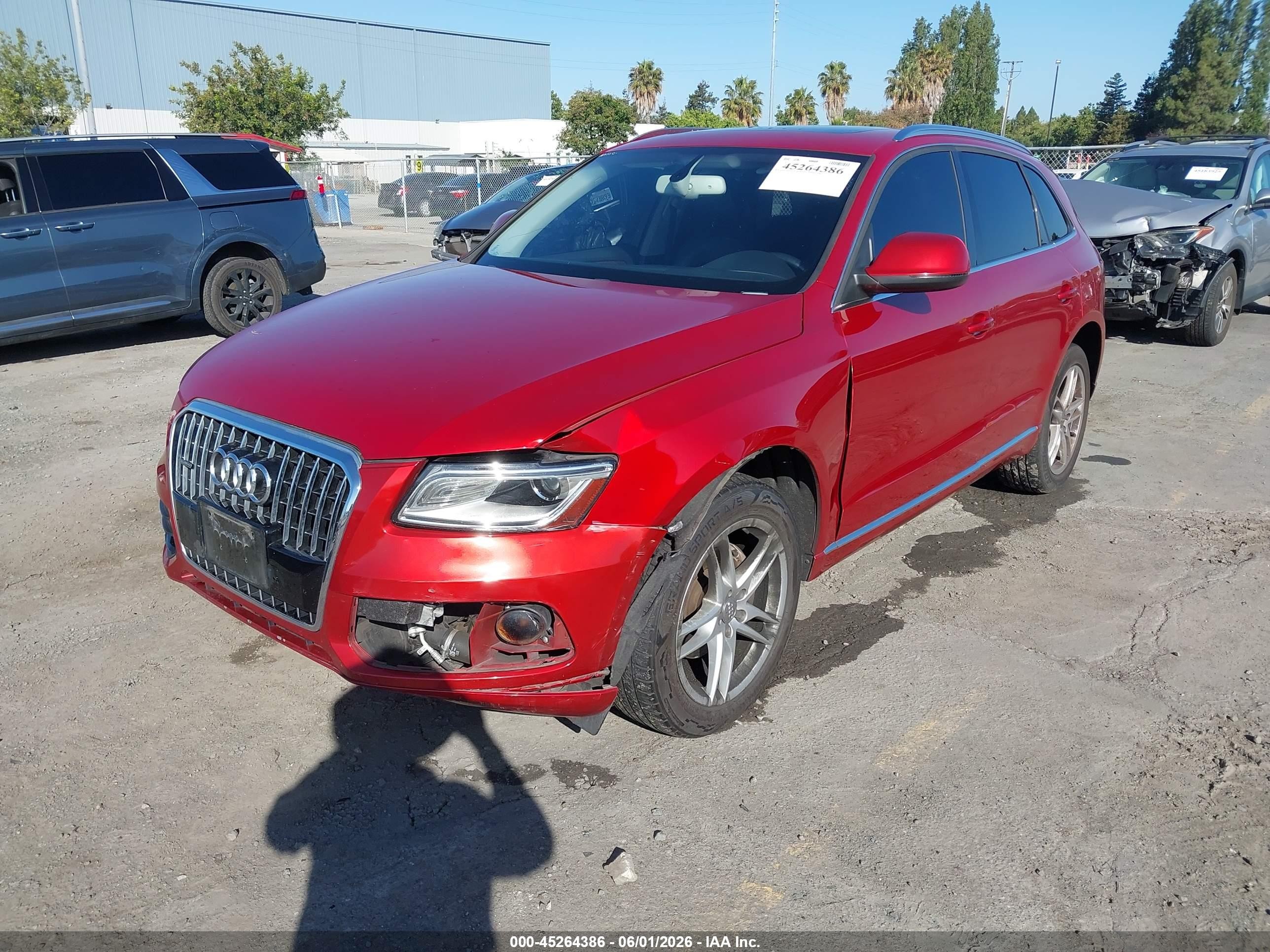 2014 Audi Q5 2.0t Premium Orange vin: WA1LFAFP4EA004957