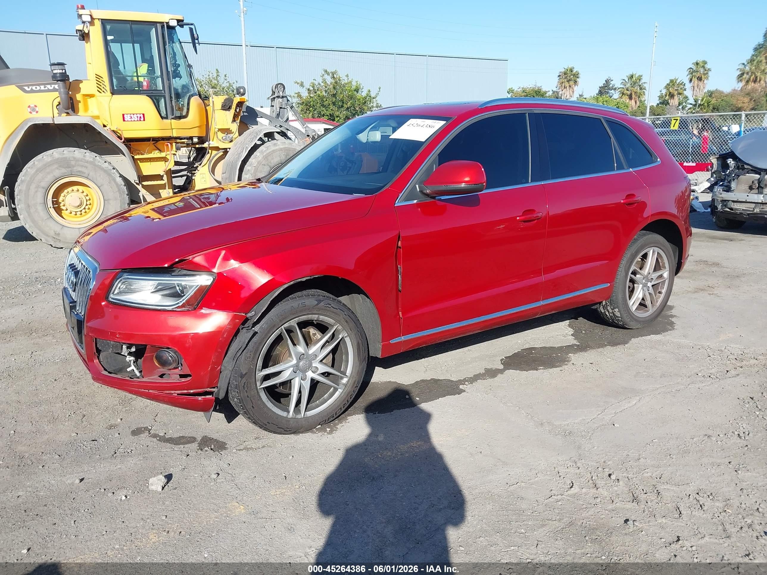 2014 Audi Q5 2.0t Premium Orange vin: WA1LFAFP4EA004957