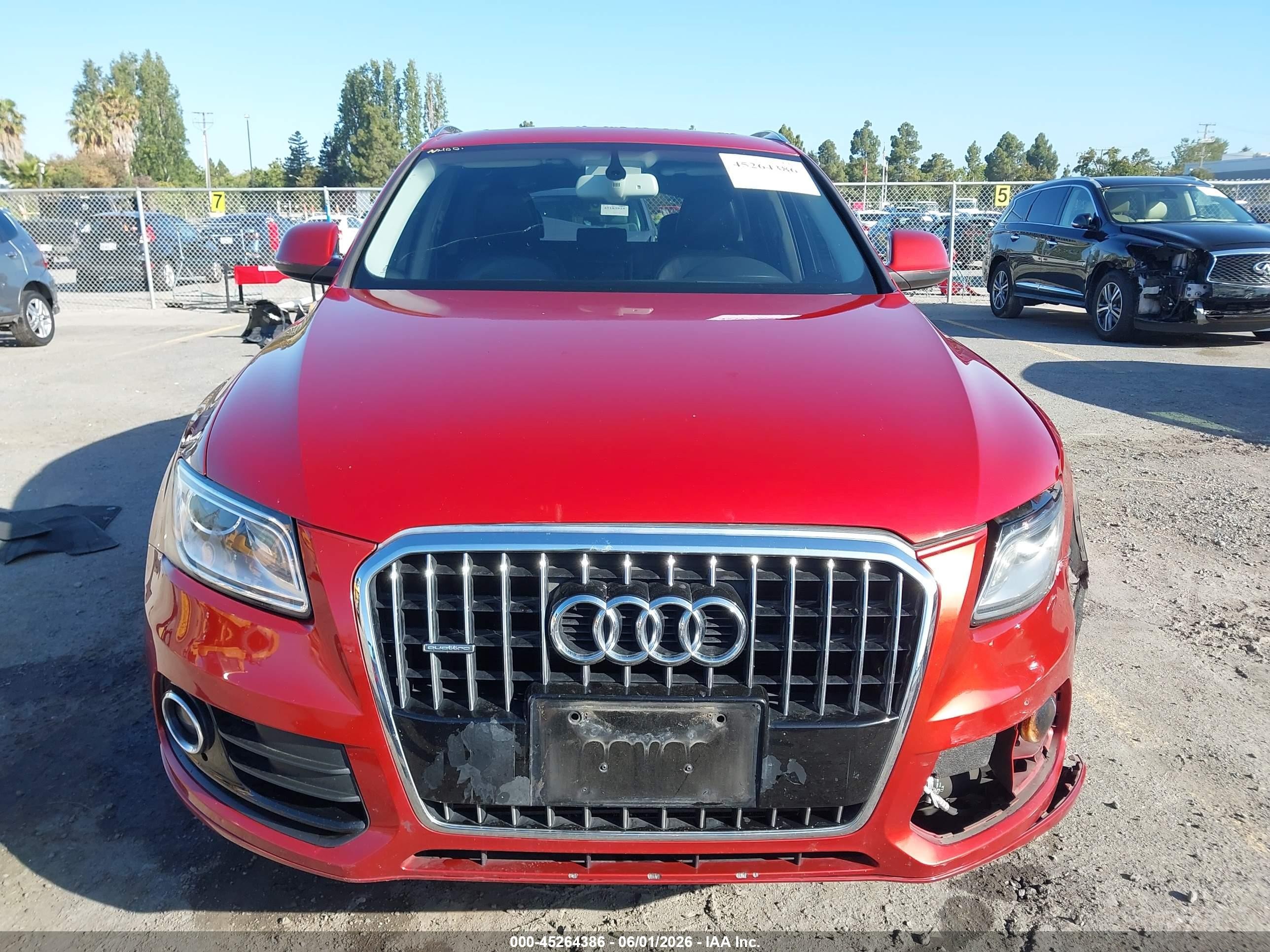2014 Audi Q5 2.0t Premium Orange vin: WA1LFAFP4EA004957