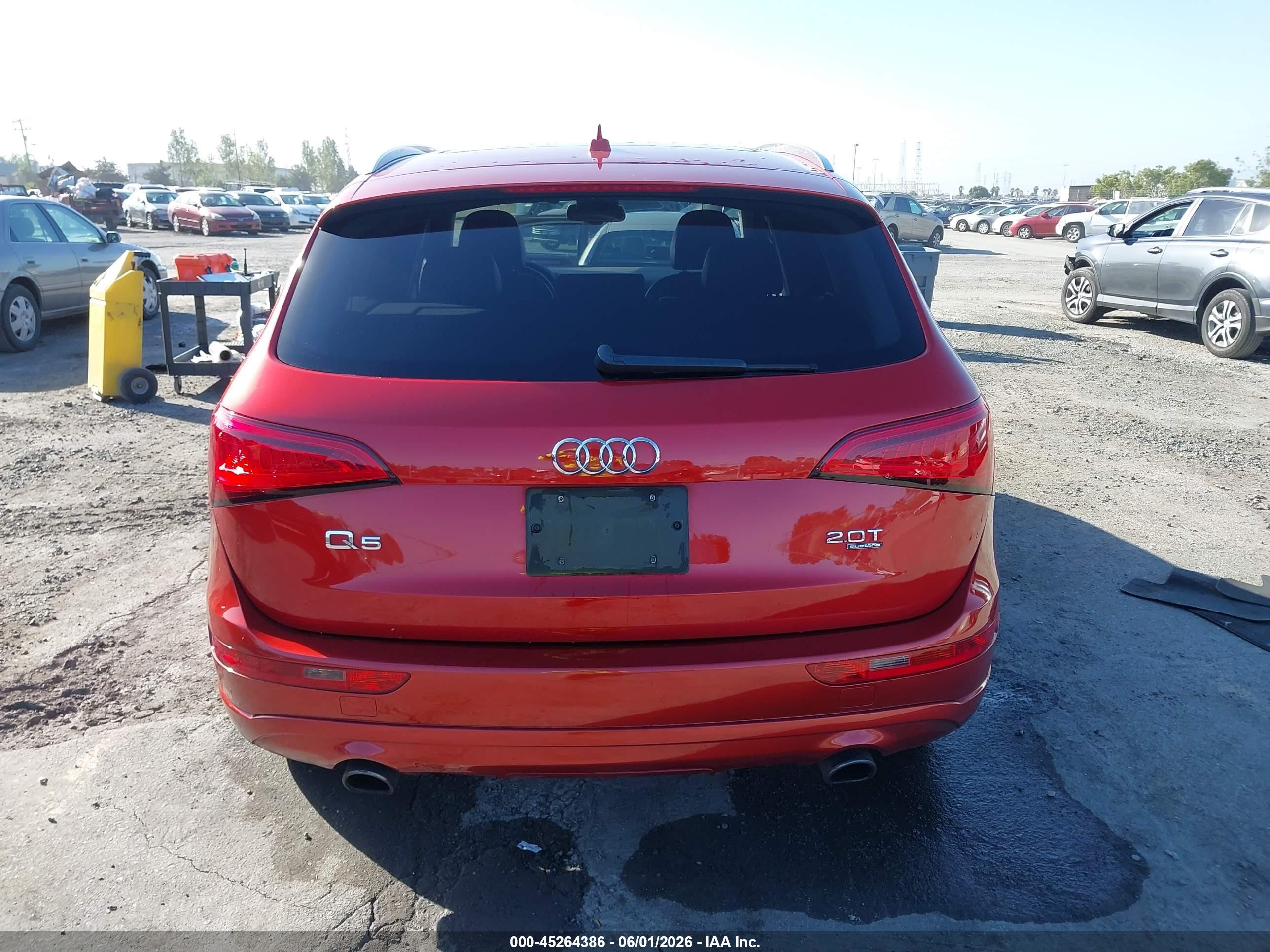 2014 Audi Q5 2.0t Premium Orange vin: WA1LFAFP4EA004957