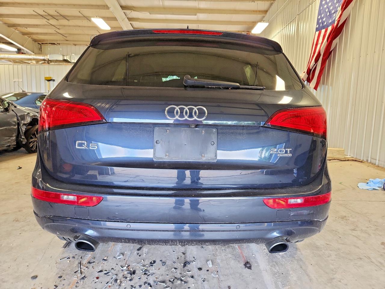 2014 Audi Q5 Premium Plus Blue vin: WA1LFAFP4EA026859