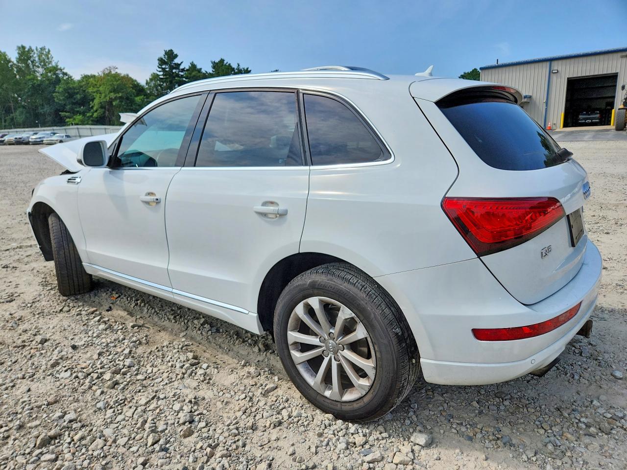 2014 Audi Q5 Premium Plus White vin: WA1LFAFP4EA037635