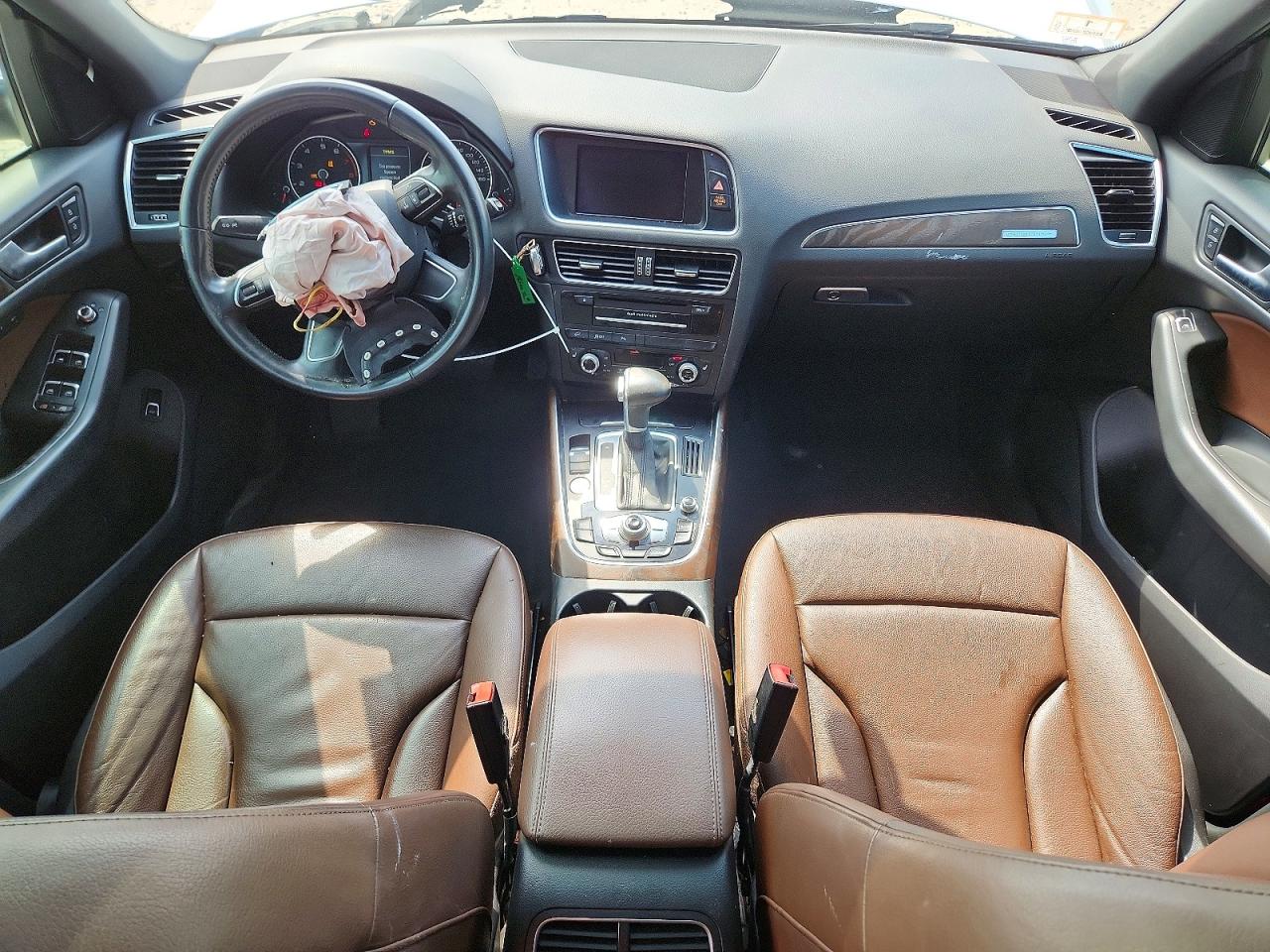 2014 Audi Q5 Premium Plus White vin: WA1LFAFP4EA037635