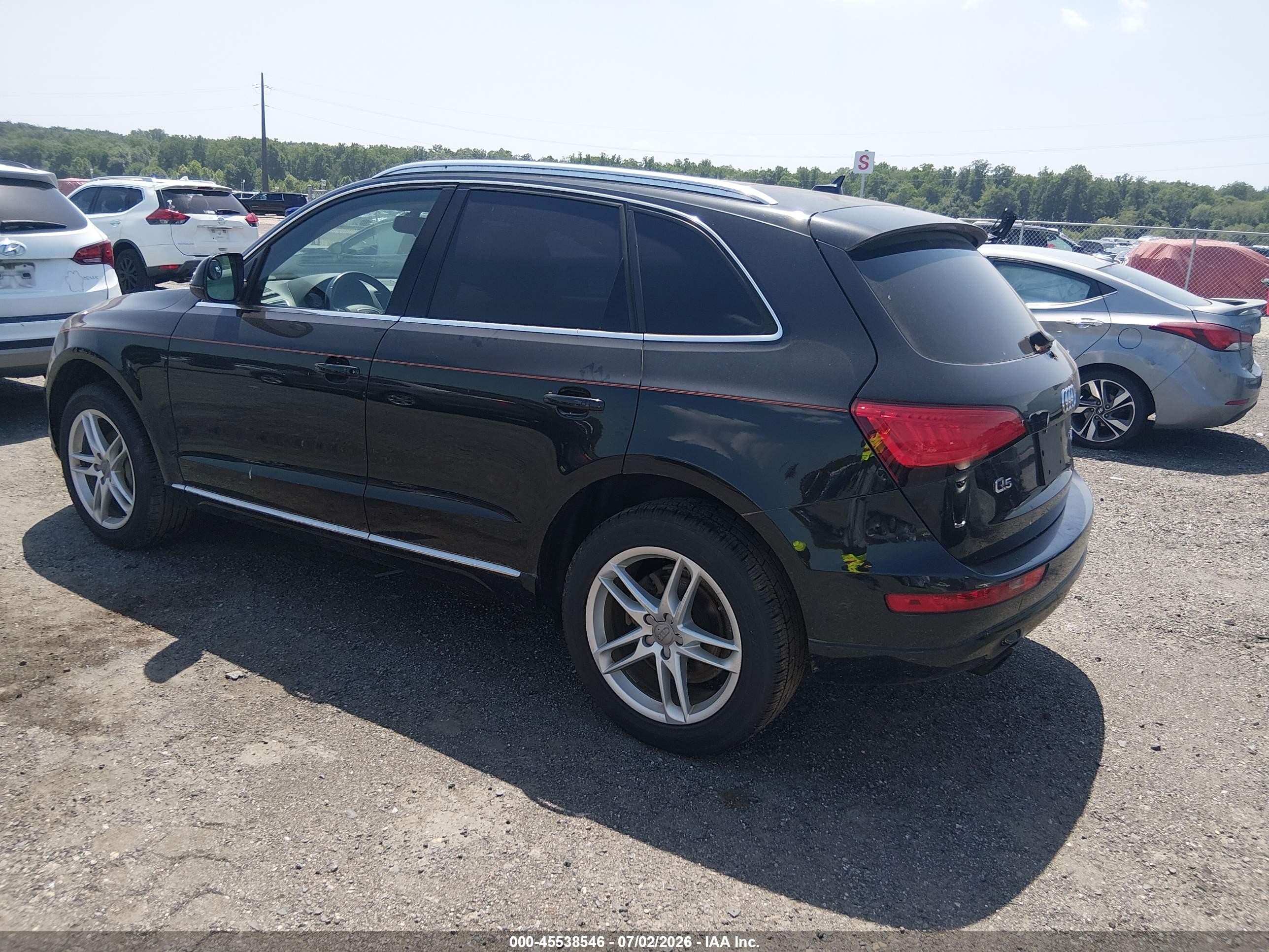 2014 Audi Q5 2.0t Premium Black vin: WA1LFAFP4EA069582