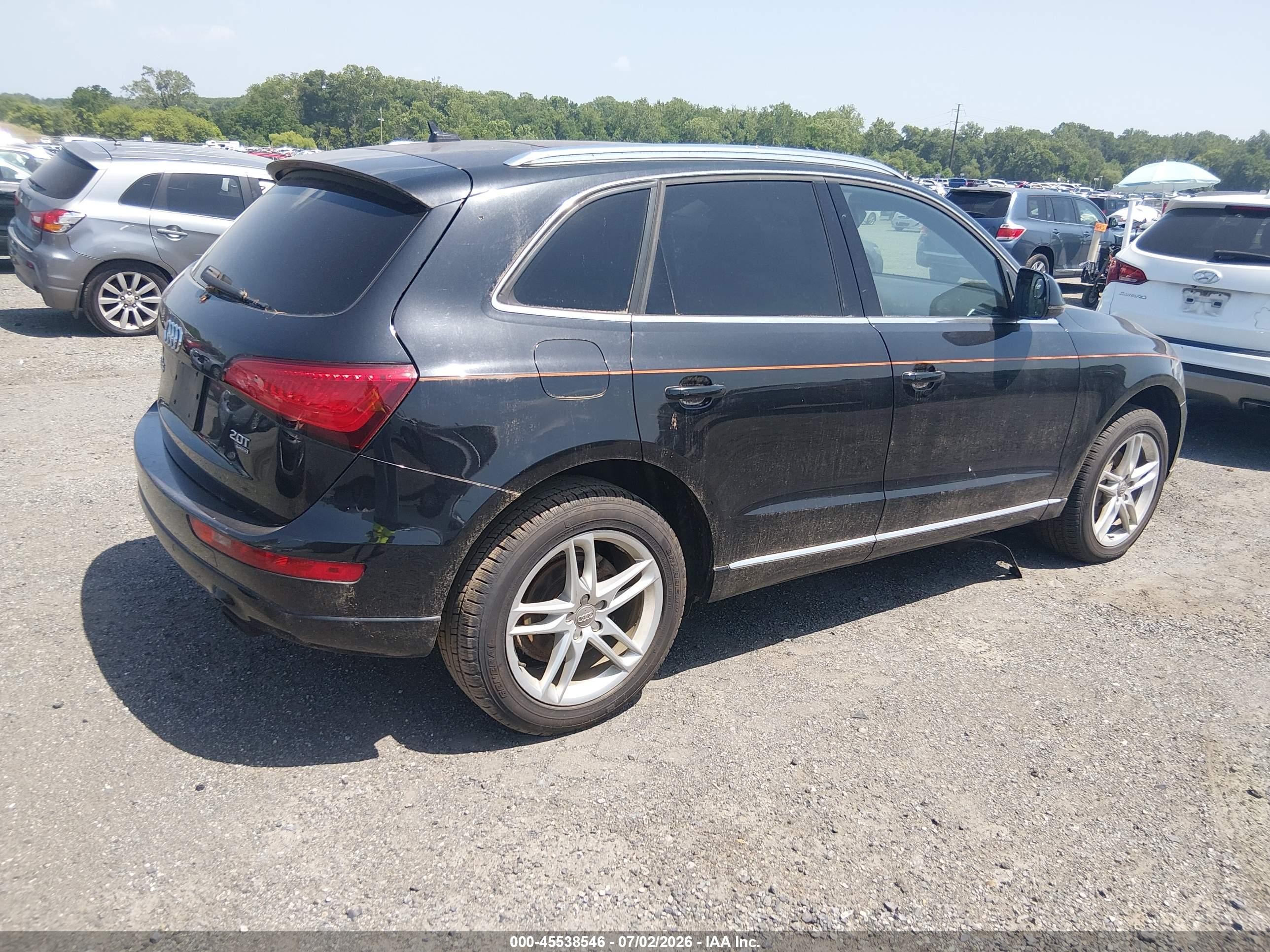 2014 Audi Q5 2.0t Premium Black vin: WA1LFAFP4EA069582