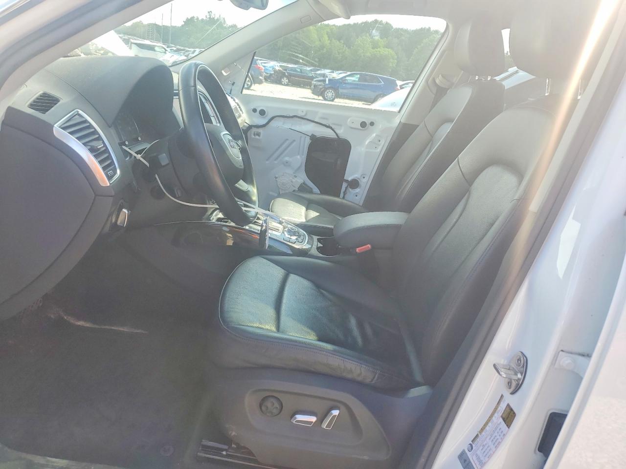 2014 Audi Q5 Premium Plus White vin: WA1LFAFP4EA088553