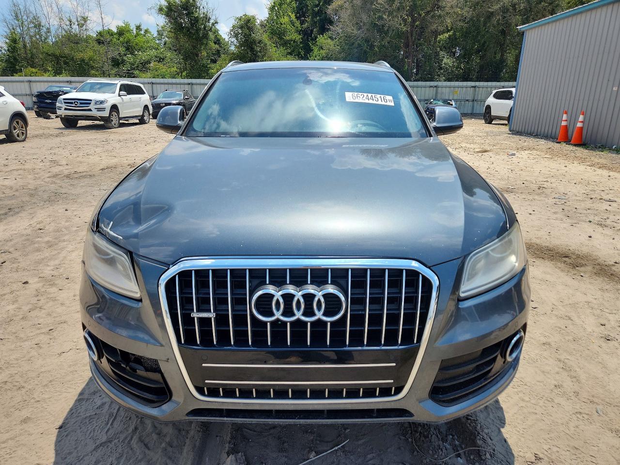 2015 Audi Q5 Premium Plus Gray vin: WA1LFAFP4FA010808