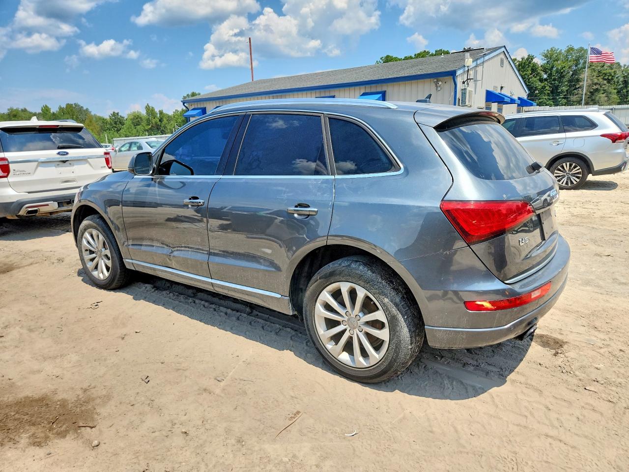 2015 Audi Q5 Premium Plus Gray vin: WA1LFAFP4FA010808