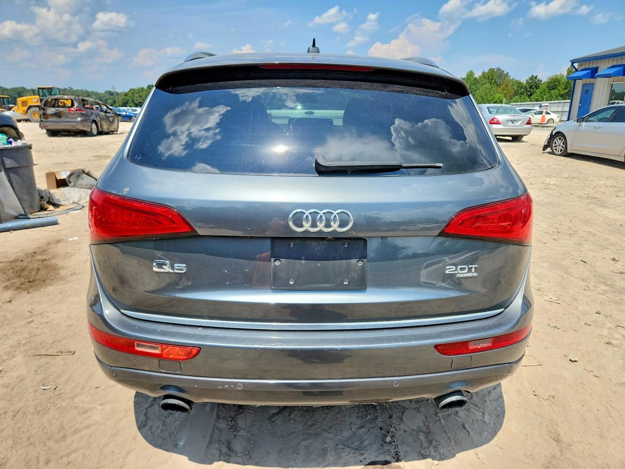 2015 Audi Q5 Premium Plus Gray vin: WA1LFAFP4FA010808