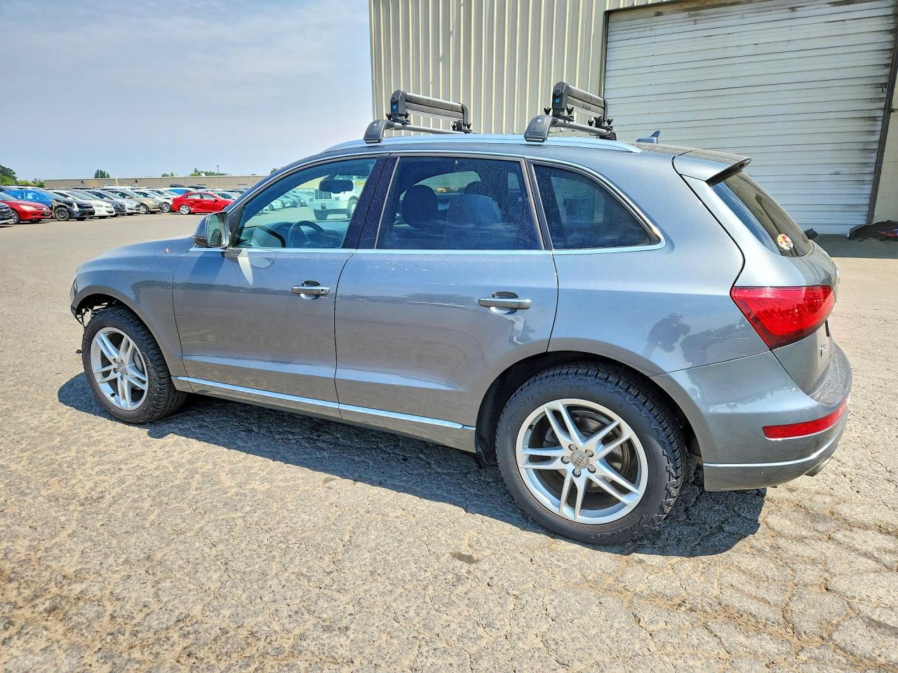 2015 Audi Q5 Premium Plus Gray vin: WA1LFAFP4FA046837
