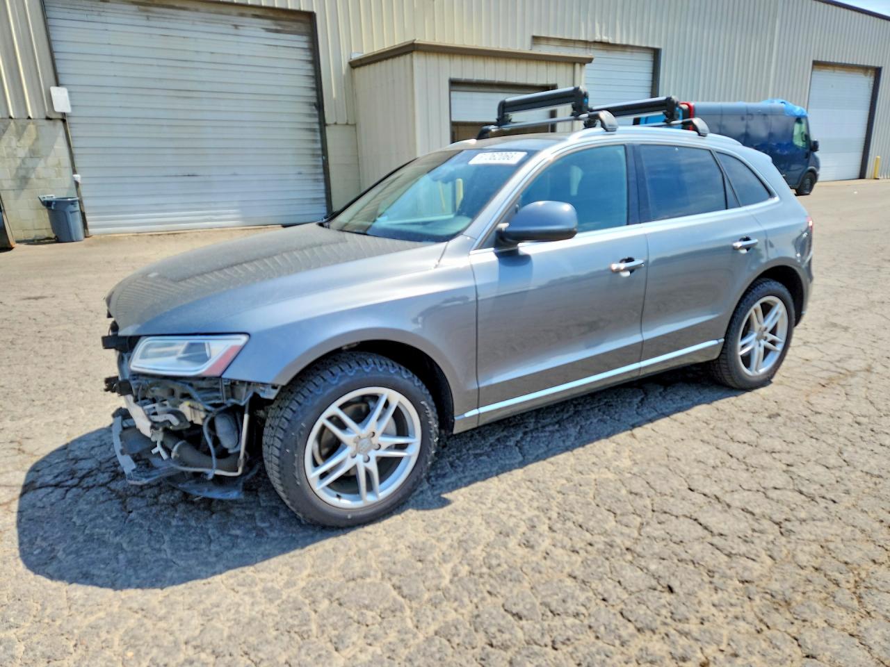 2015 Audi Q5 Premium Plus Gray vin: WA1LFAFP4FA046837