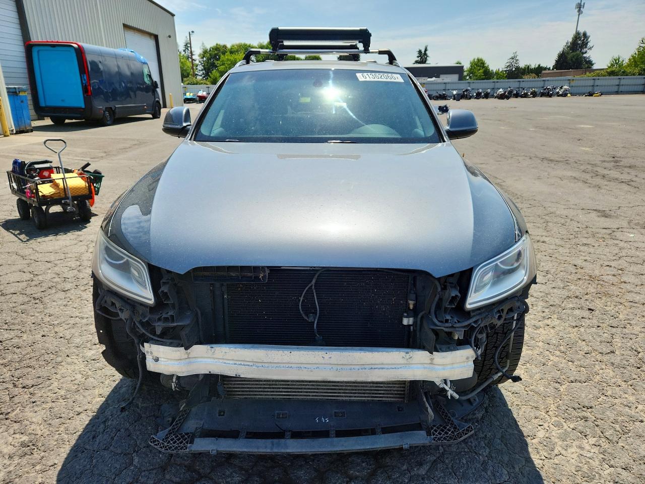 2015 Audi Q5 Premium Plus Gray vin: WA1LFAFP4FA046837