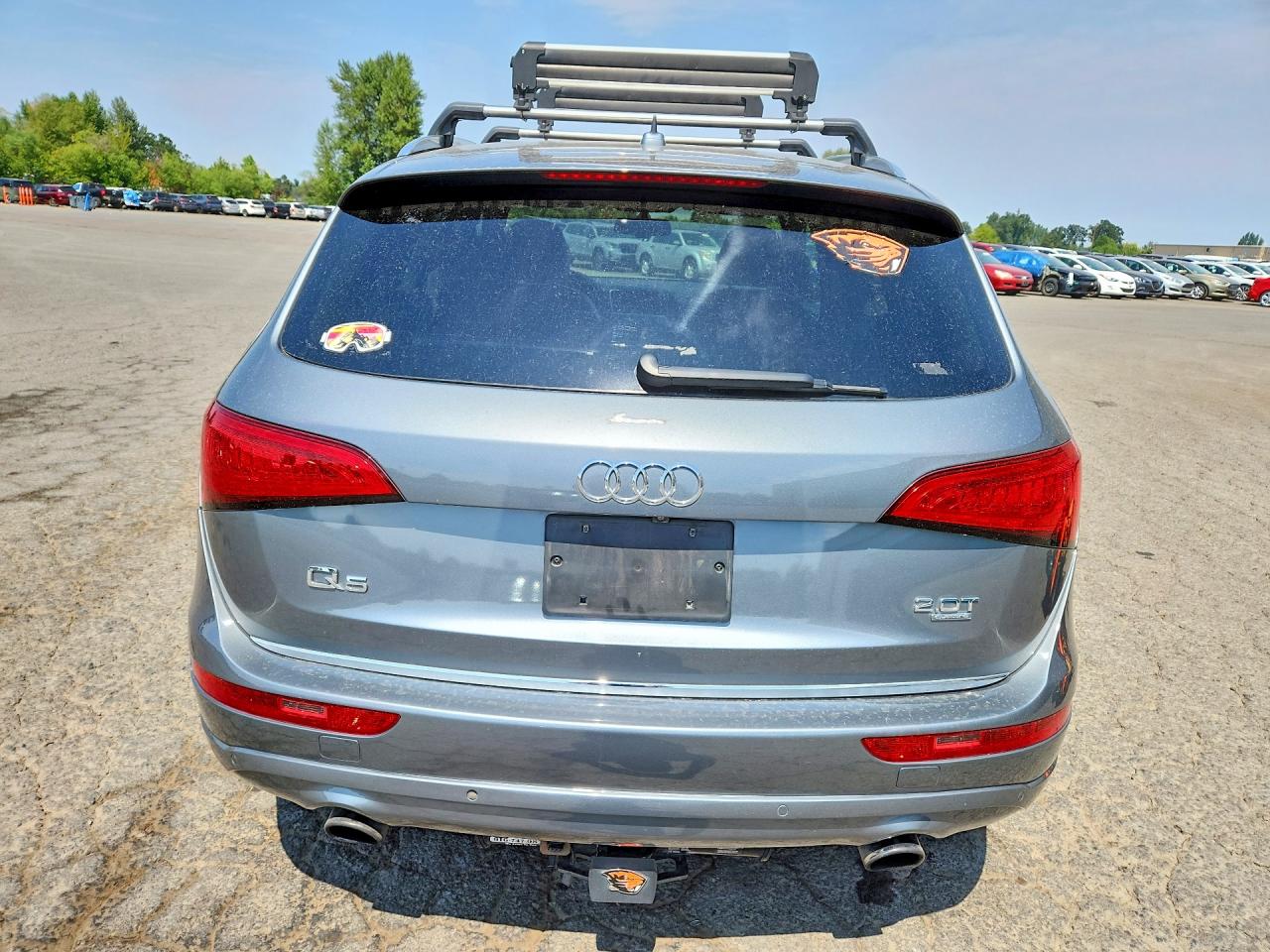 2015 Audi Q5 Premium Plus Gray vin: WA1LFAFP4FA046837