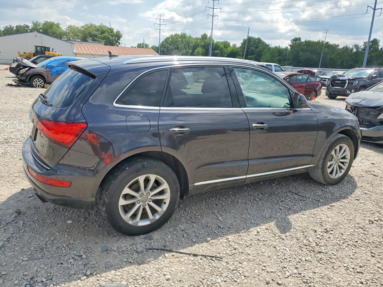 2015 Audi Q5 Premium Plus Gray vin: WA1LFAFP4FA057420