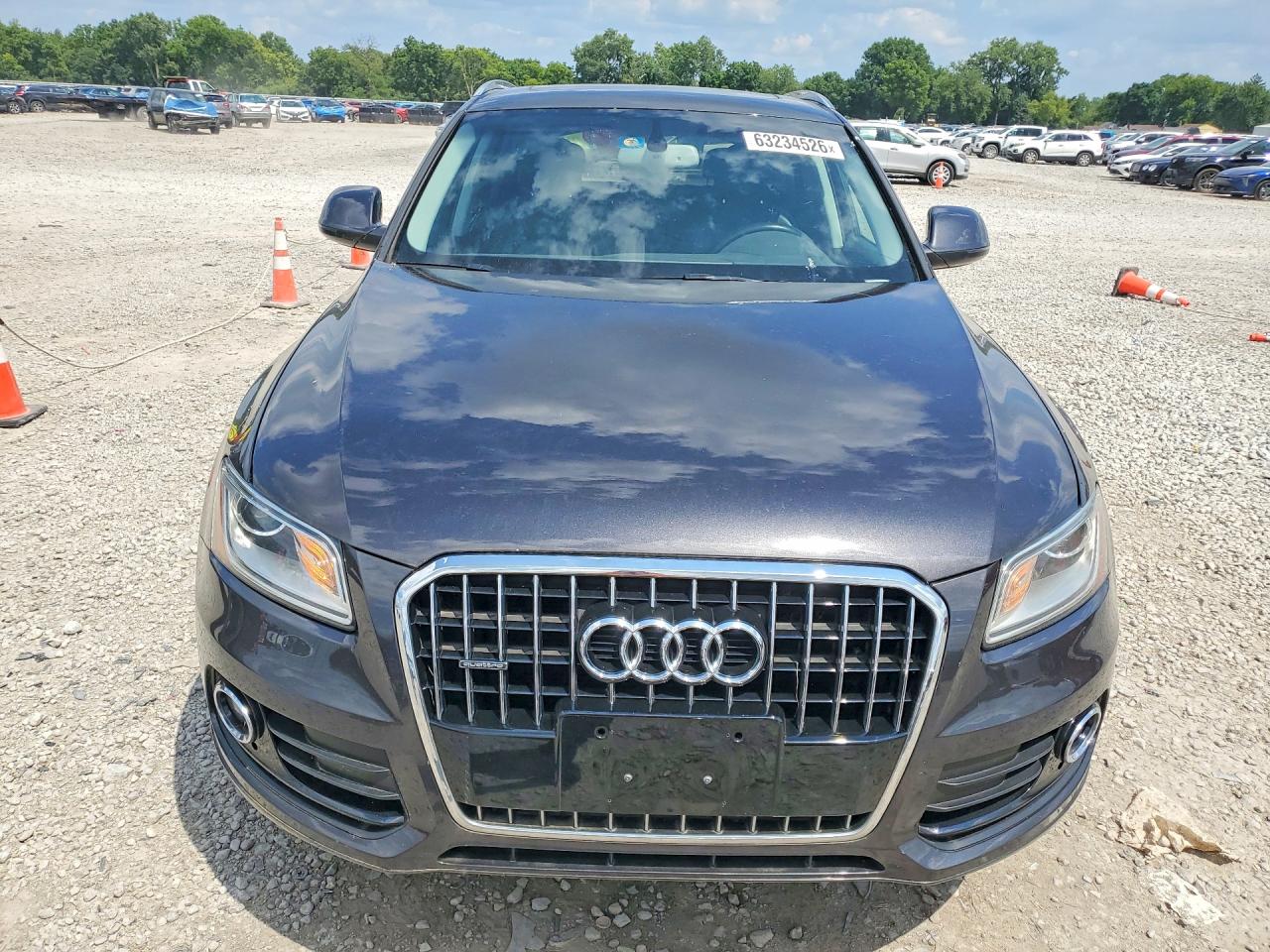 2015 Audi Q5 Premium Plus Gray vin: WA1LFAFP4FA057420
