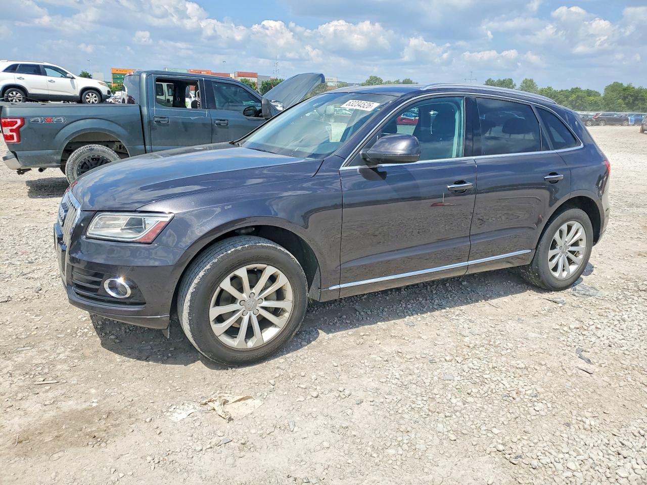 2015 Audi Q5 Premium Plus Gray vin: WA1LFAFP4FA057420